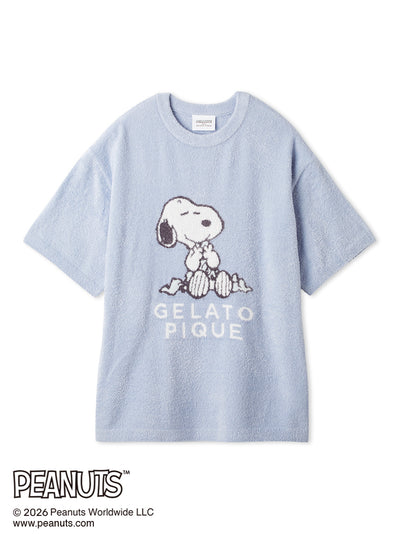[PEANUTS] [HOMME] Smoothie Jacquard Pullover gelato pique