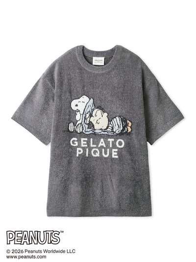 [PEANUTS] [HOMME] Smoothie Jacquard Pullover gelato pique