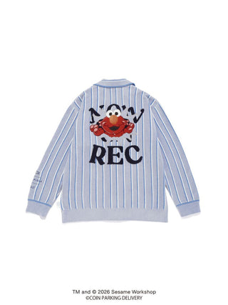 [SESAME STREET×CPD HOOME meets GELATO PIQUE] Airy Moco Striped Jacquard Shirt - view 5