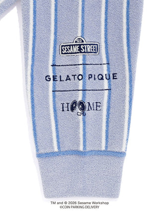 [SESAME STREET×CPD HOOME meets GELATO PIQUE] Airy Moco Striped Jacquard Shirt - view 12