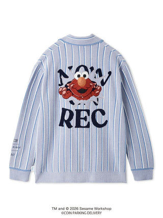 [SESAME STREET×CPD HOOME meets GELATO PIQUE] Airy Moco Striped Jacquard Shirt - view 15