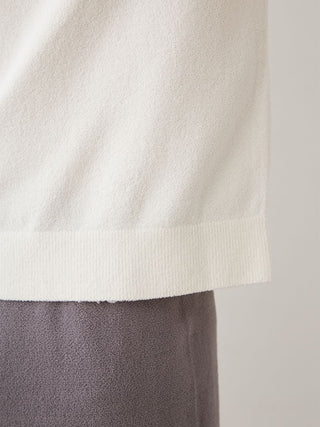 Men's Airy Moco Sleeping Panda Jacquard Pullover & Shorts Set