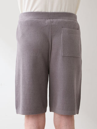 Men's Airy Moco Sleeping Panda Jacquard Pullover & Shorts Set
