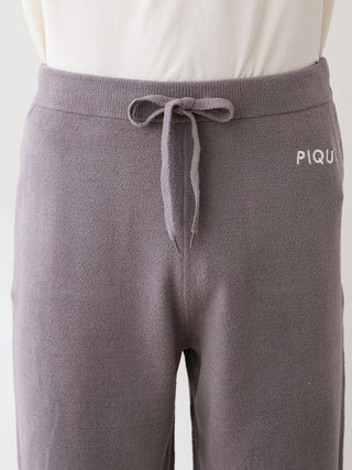 Men's Airy Moco Sleeping Panda Jacquard Pullover & Shorts Set