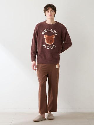 Men's Baby Moco Animal Friends Jacquard Pullover - view 3