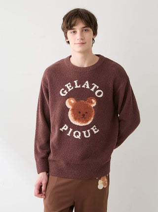 Men's Baby Moco Animal Friends Jacquard Pullover - view 4