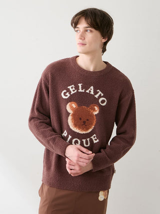 Men's Baby Moco Animal Friends Jacquard Pullover - view 5