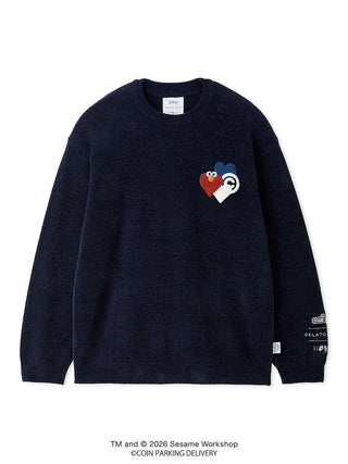 [SESAME STREET×CPD HOOME meets GELATO PIQUE] Airy Moco Motif Pullover