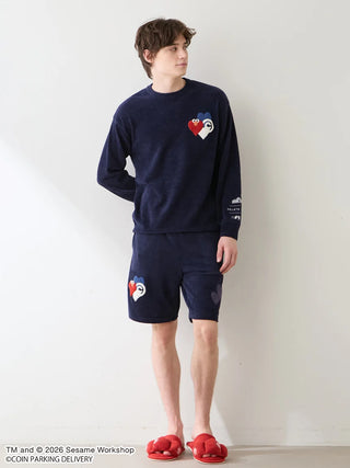 [SESAME STREET×CPD HOOME meets GELATO PIQUE] Airy Moco Motif Pullover