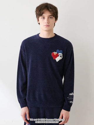 [SESAME STREET×CPD HOOME meets GELATO PIQUE] Airy Moco Motif Pullover