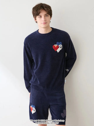 [SESAME STREET×CPD HOOME meets GELATO PIQUE] Airy Moco Motif Pullover
