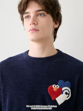 [SESAME STREET×CPD HOOME meets GELATO PIQUE] Airy Moco Motif Pullover