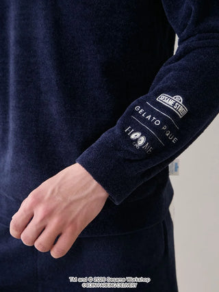 [SESAME STREET×CPD HOOME meets GELATO PIQUE] Airy Moco Motif Pullover