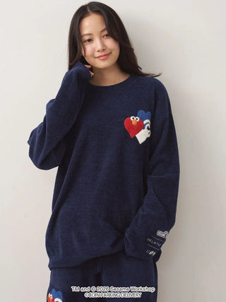 [SESAME STREET×CPD HOOME meets GELATO PIQUE] Airy Moco Motif Pullover