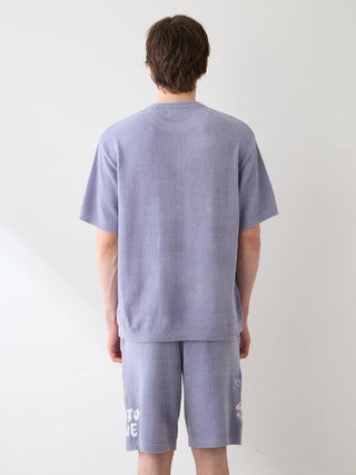 [Hirano Toshiyuki] Men's Airy Moco Plane Dog Jacquard Pullover - view 8