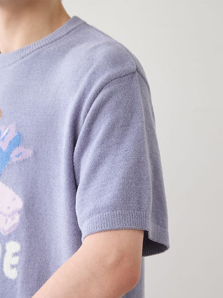 [Hirano Toshiyuki] Men's Airy Moco Plane Dog Jacquard Pullover - view 12