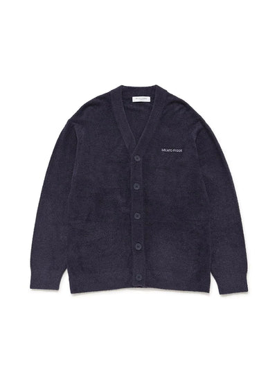 Men's Smoothie All-season Logo Cardigan gelato pique