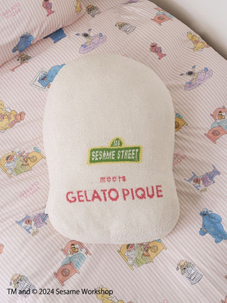 SESAME STREET Sleep Elmo Cushion in Pink,  Premium Character Plush Cushions at Gelato Pique USA