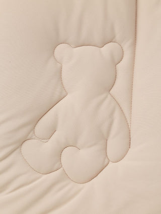 [Sleep] Bear Print Quilted blanket