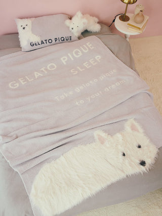 [Sleep] Westie Fluffy Plush Cushion