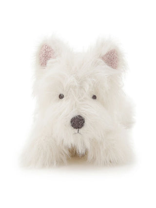 [Sleep] Westie Fluffy Plush Cushion