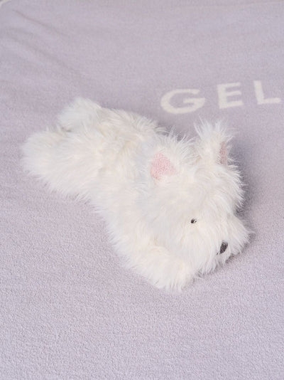 [Sleep] Westie Fluffy Plush Cushion gelato pique