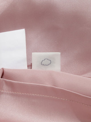 [Sleep] Satin Embroidery Pillow Case With Gift Package