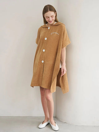 [Sleep] Airy Moco Summer Bear Bath Poncho