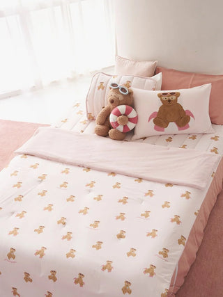 [Sleep] Summer Bear Cushion With Pocket