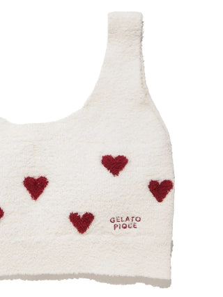 [Sleep] Heart Jacquard Night Bra