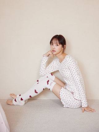[Sleep] Heart Compression Socks