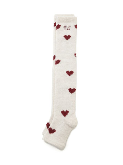 [Sleep] Heart Compression Socks gelato pique