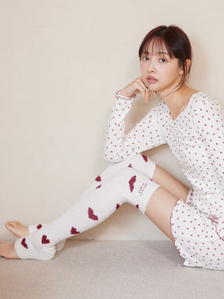 [Sleep] Heart Compression Socks