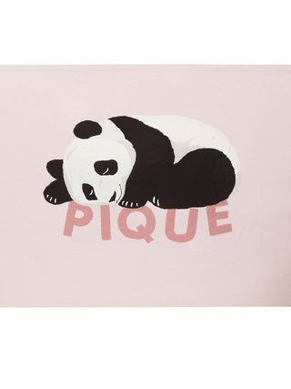 [Sleep] Airy Moco Sleeping Panda Jacquard Half Blanket