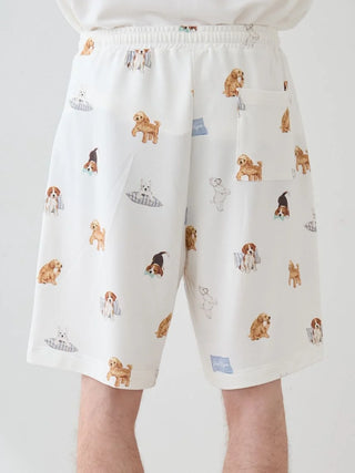 Unisex Playful Dog Shorts