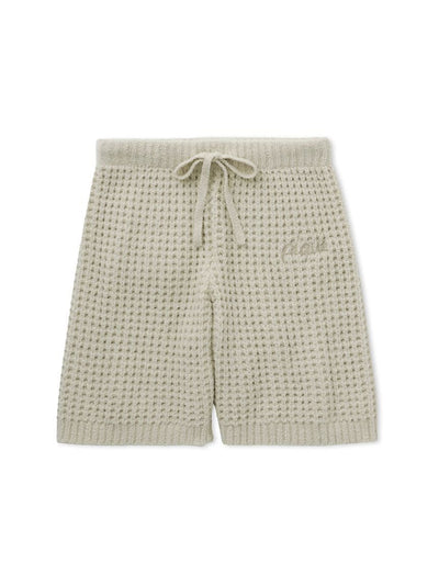 Unisex Waffle Knit Shorts gelato pique