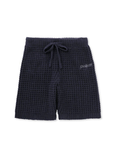 Unisex Waffle Knit Shorts gelato pique