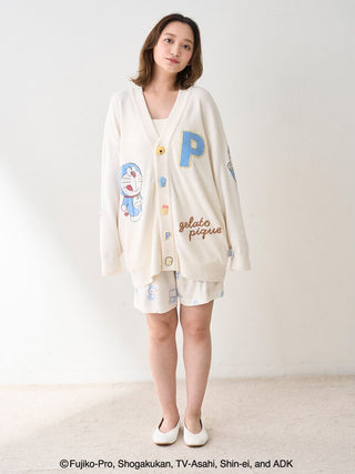 Doraemon Unisex Good Morning Good Night Cardigan