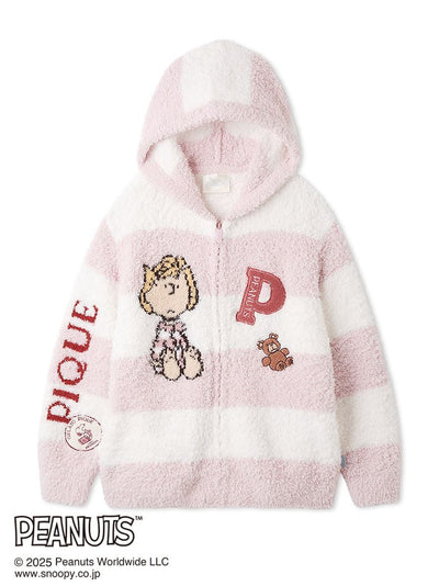 [PEANUTS] Unisex Original Art Jacquard Hoodie gelato pique