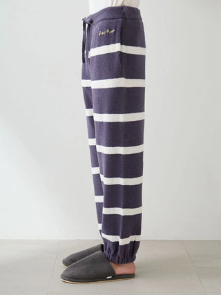 Unisex Airy Moco Playful Dog Jacquard Pullover & Long Pants Set