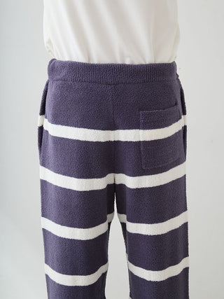 Unisex Airy Moco Playful Dog Jacquard Pullover & Long Pants Set