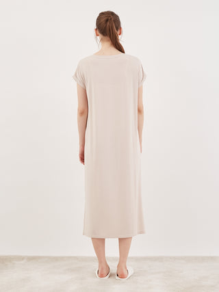 COOL Rayon Logo Dress- Women's Lounge Dresses & Jumpsuits at Gelato Pique USA