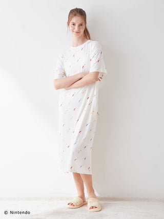 PIKMIN Lounge Dress For Women, in off white at Gelato Pique USA