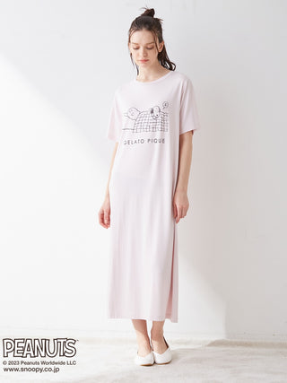 PEANUTS T-shirt Maxi Dress