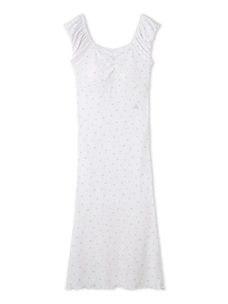 Sleeveless Lounge Dress with Built-in Cups in LAVENDER, Women's Loungewear Dresses at Gelato Pique USA.