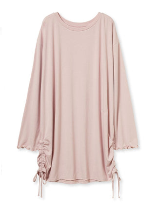 Rayon Lounge Dress in PINK, Women's Loungewear Dresses at Gelato Pique USA.