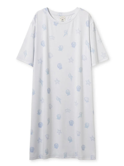 Cool-Touch Motif Variety Dress gelato pique