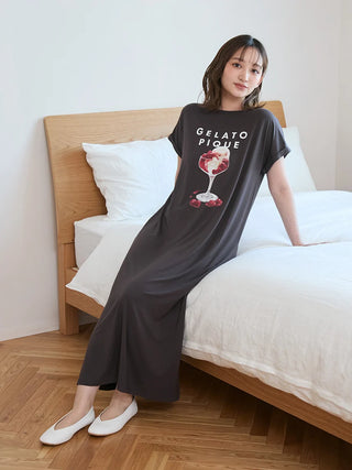 COOL Rayon Dessert Logo Dress