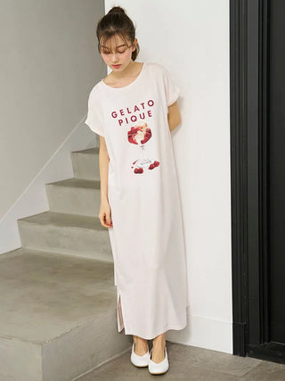 COOL Rayon Dessert Logo Dress