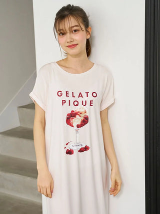 COOL Rayon Dessert Logo Dress
